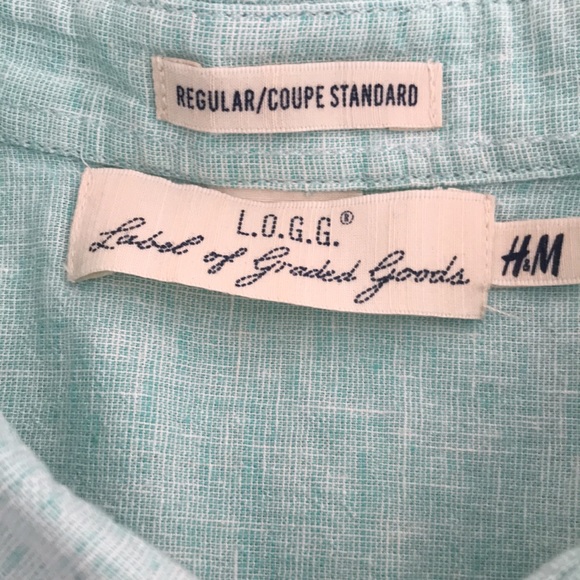 H&M casual button-down men’s shirt - Picture 5 of 5